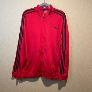 Red Adidas Jacket XL